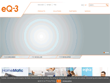 Tablet Screenshot of eq-3.com